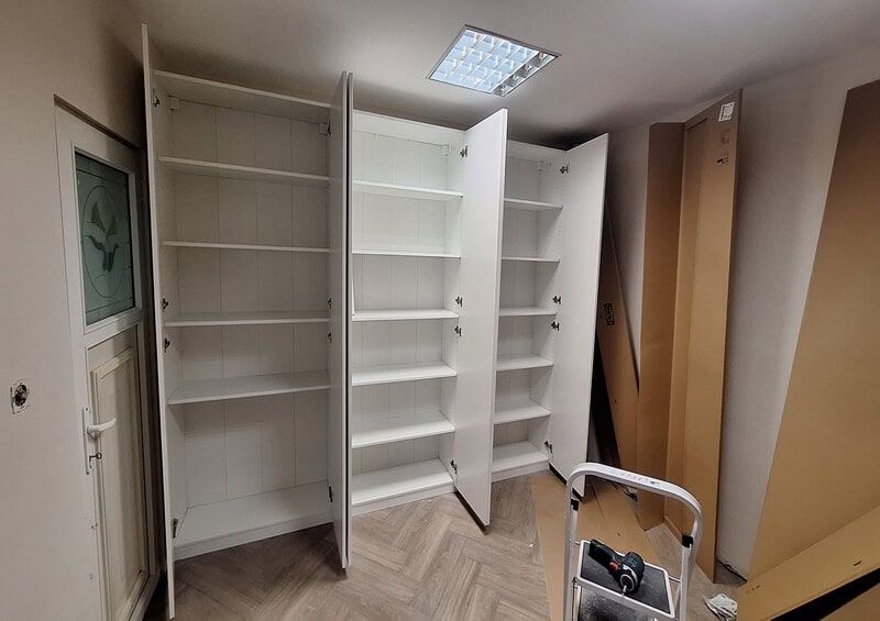 Професионално сглобен гардероб от Хендимен Варна