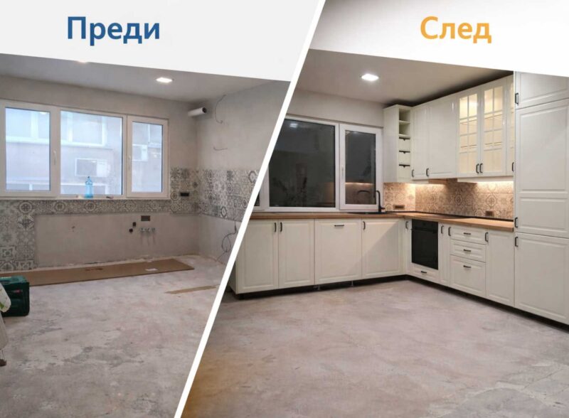 Монтаж на кухня Икеа Варна