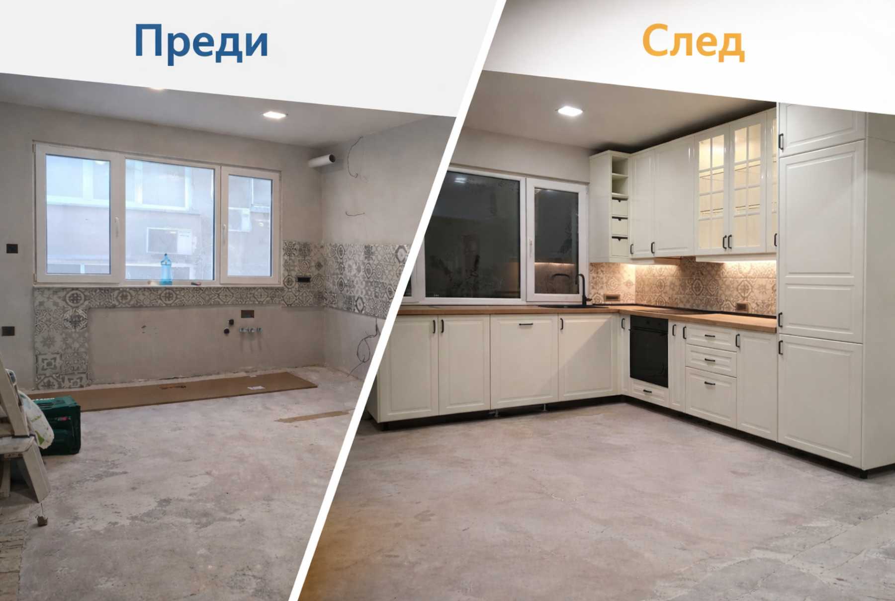 Монтаж на кухня Икеа Варна